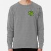 ssrcolightweight sweatshirtmensheather grey lightweight raglan sweatshirtfrontsquare productx1000 bgf8f8f8 - Still Woozy Store